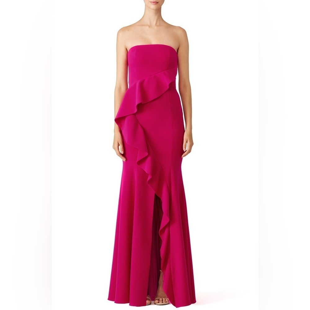 Jay Godfrey Fuchsia Torres Gown Size 10